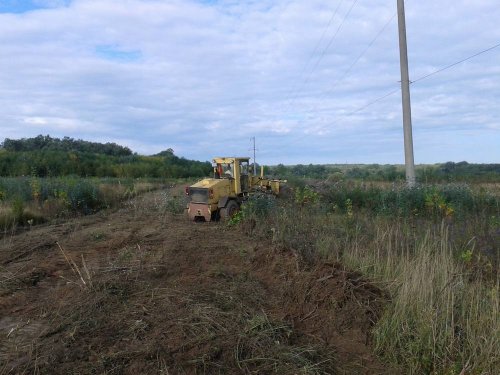 Строительство на окраине ст. Саратовской